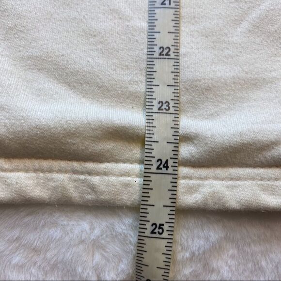 Prana Vintage Cream Hooded Front Zip Jacket Size Medium - Picture 13 of 15